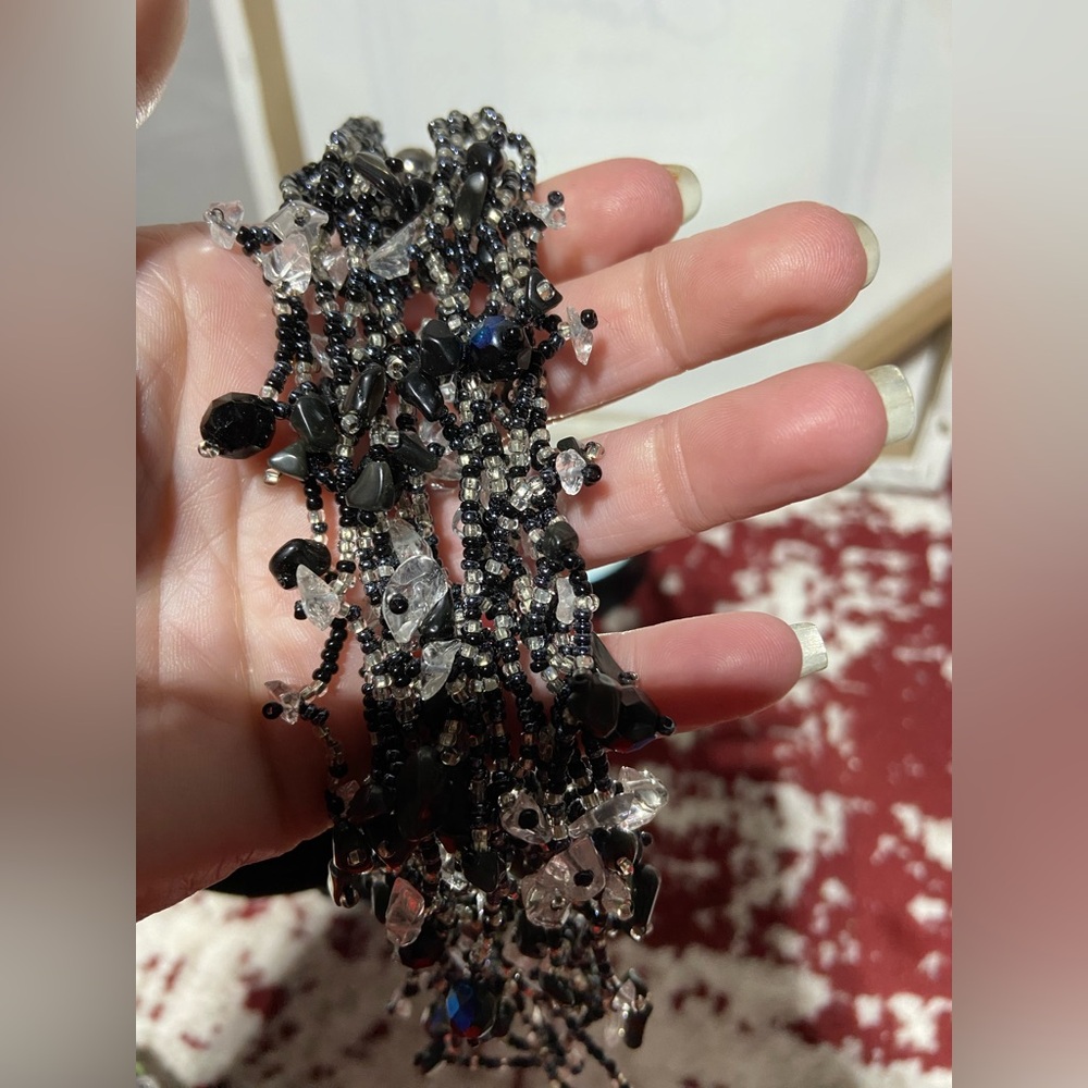 Multiple Beaded Strand Necklace. - image 4